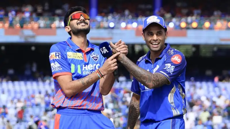 Delhi Capitals Vs Mumbai Indians Timeline